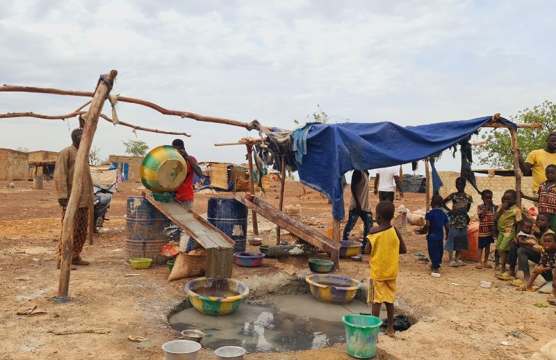Above A rare glimpse inside a gold mining site — where even the youngest children live, play and work near danger.